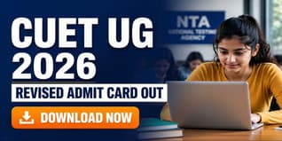 CUET 2026 Revised Admit Card Out for Rescheduled Exams; Download Now
